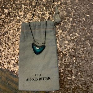 Alexis Bittar crystal encrusted necklace